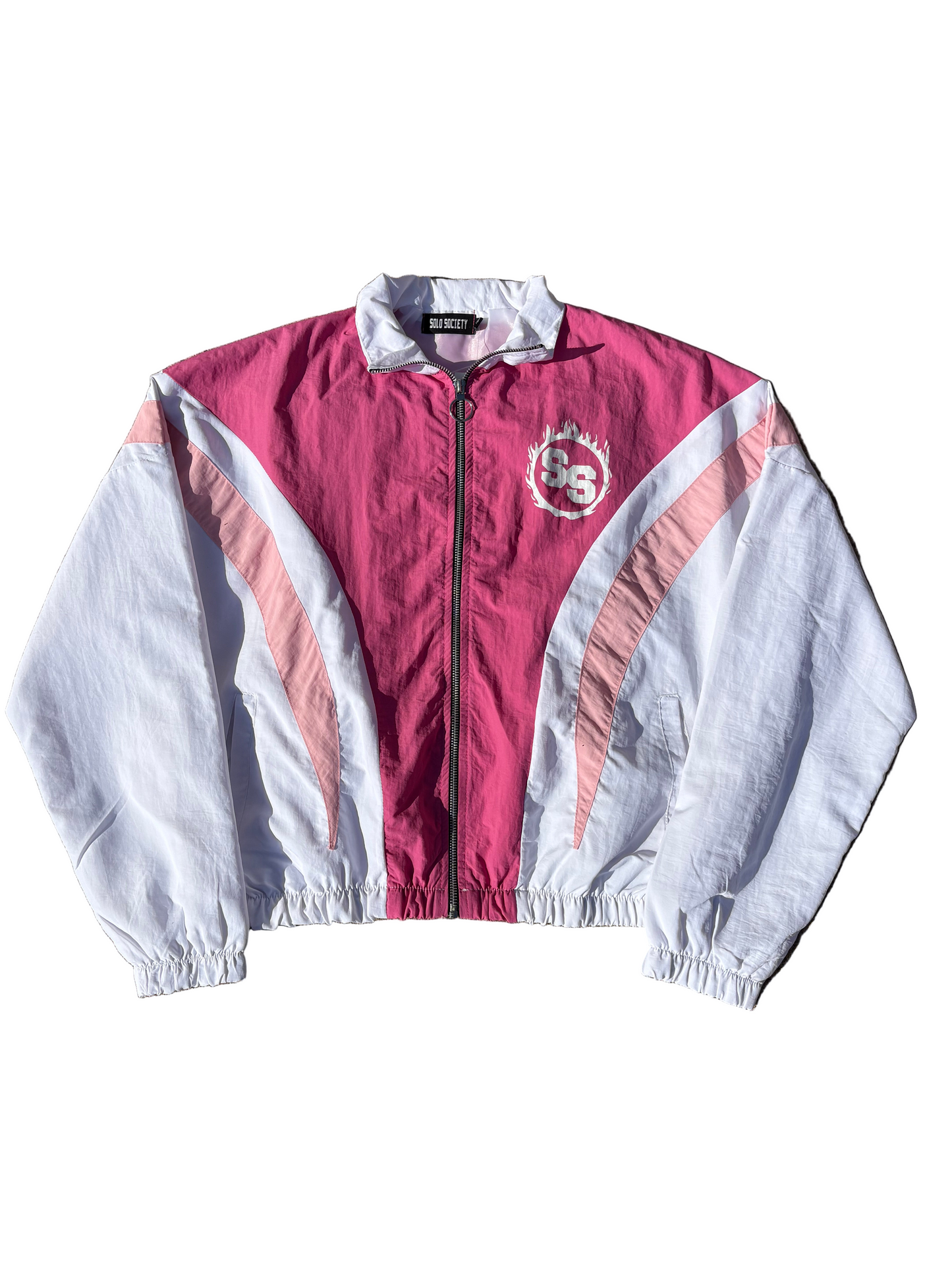 Pink tracksuit jacket