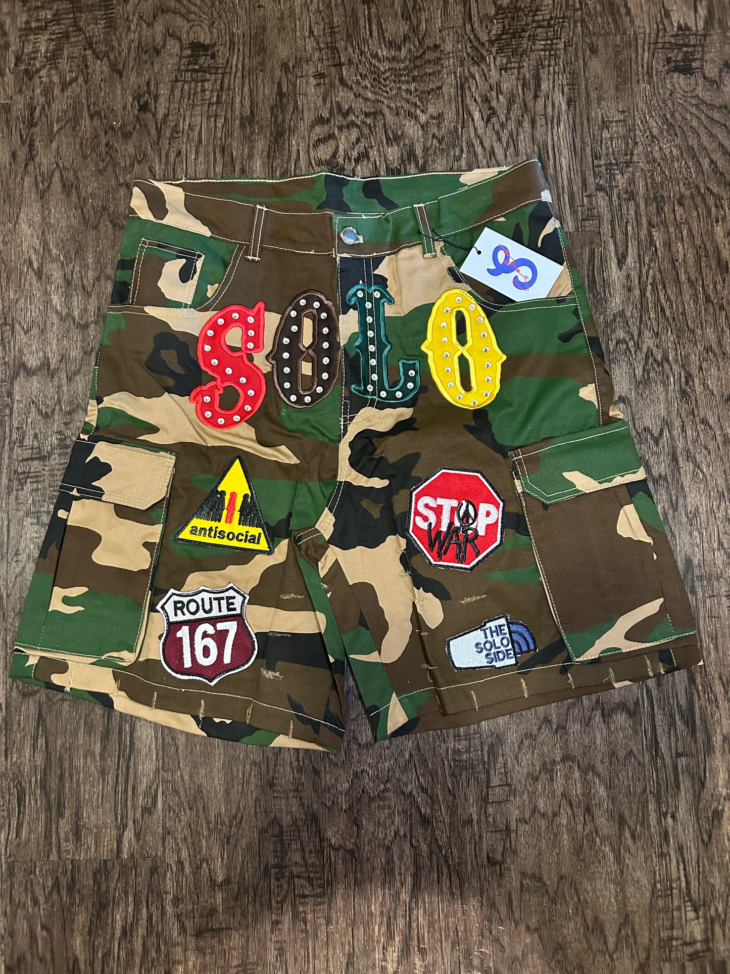 Camo shorts