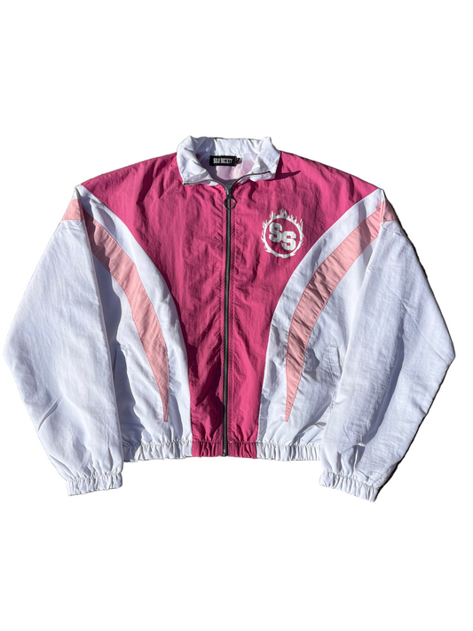 Pink tracksuit jacket