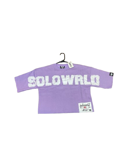 SoloSociety crop crew neck