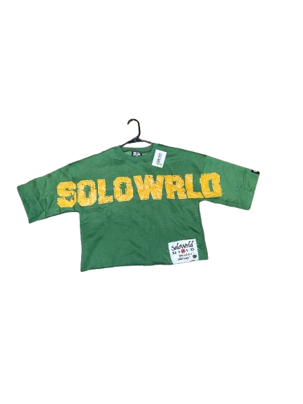 SoloSociety crop crew neck